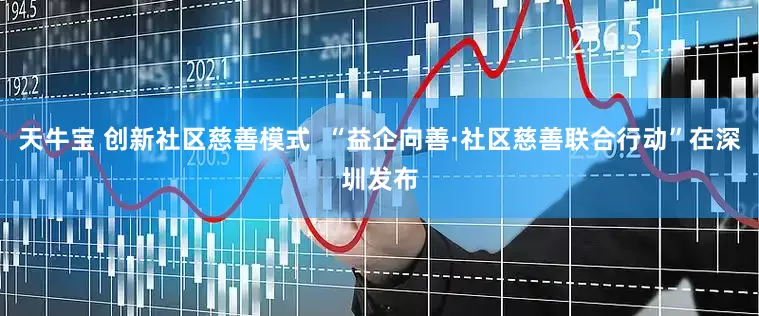 天牛宝 创新社区慈善模式  “益企向善·社区慈善联合行动”在深圳发布